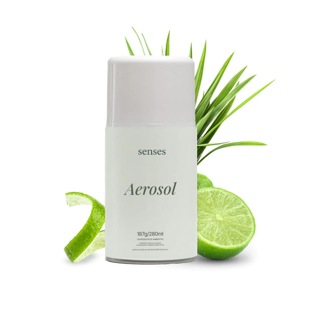 Recarga Lata Aerossol 280ml - Capim Limão