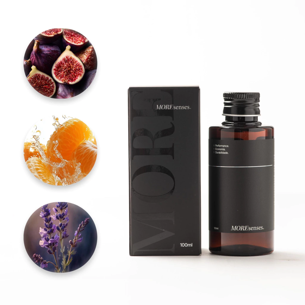 Refil MoreSenses 100ml - Figo & Bergamota
