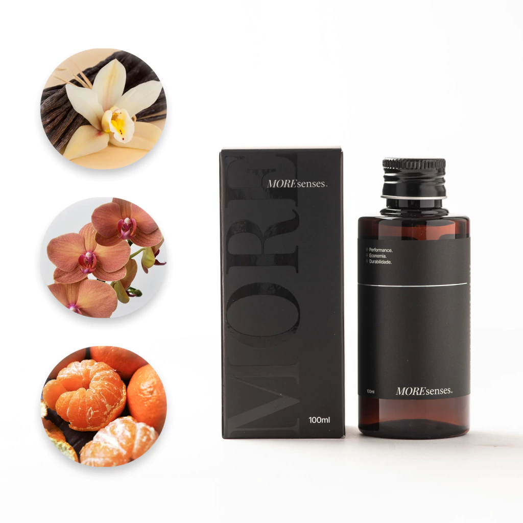 Refil MoreSenses 100ml - Bourbon
